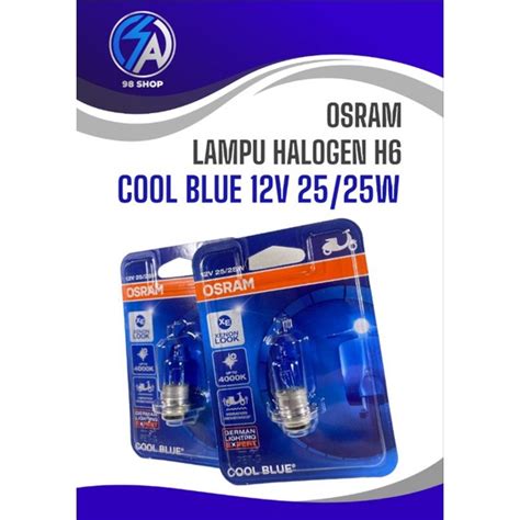 Jual Lampu Halogen H Lampu Osram Cool Blue Kaki V W W