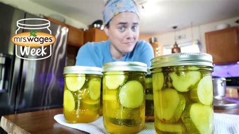 Canning Pickles Hot And Spicy MrsWagesWeek Fermented Homestead