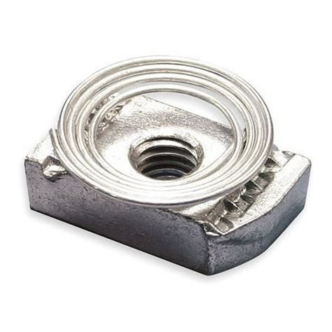 Nvent Caddy Tsnt0025eg Channel Nut W Top Spring14 20 In Walmart