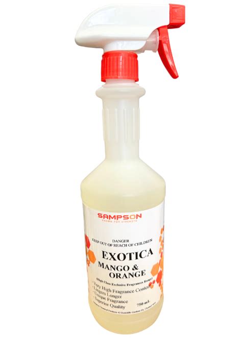 Sampson Exotica Mango Orange Air Freshener Ultimate Cleaning Products