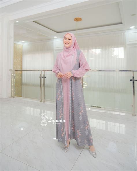 NIRMALA DRESS SIGNATURE SERIES EXCLUSIVE KEMILAU RAYA SQUADA 2024