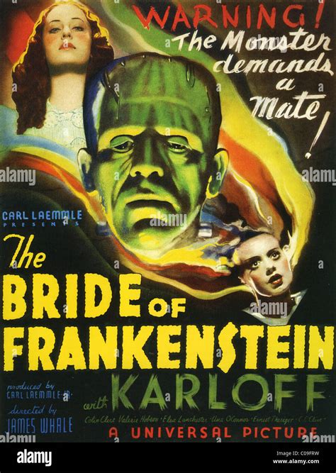 Bride Of Frankenstein Movie Poster