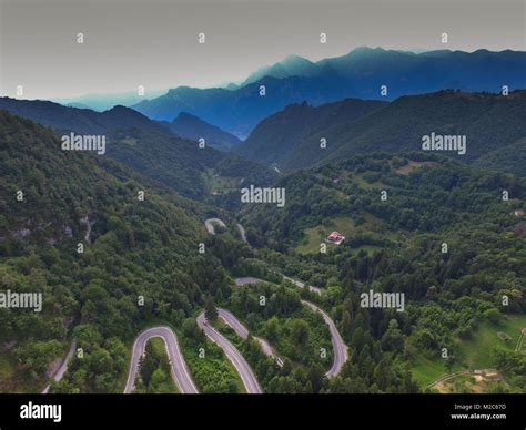 The dolomites from the birds eye view hi-res stock photography and images - Alamy