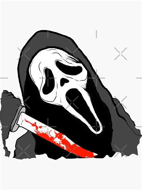 "Scream VI (Scream 6) ghostface ghost face scary horror movie graphic ...