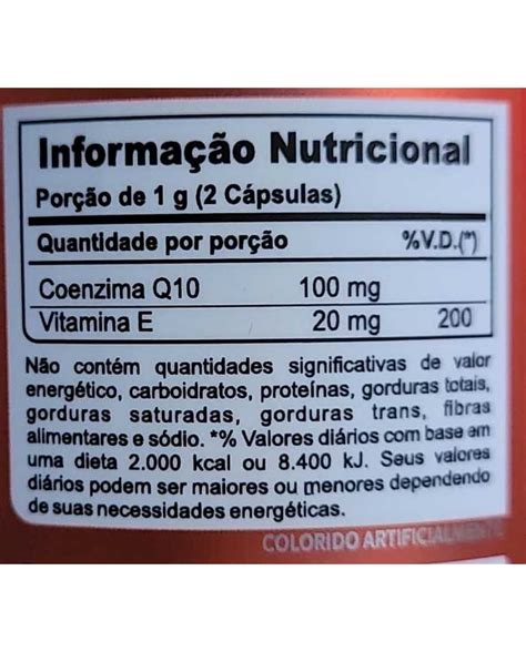 Coenzima Q10 100mg Vitamina E Profit 60 cápsulas