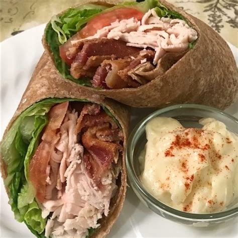 Turkey Club Wrap Lehmans Deli