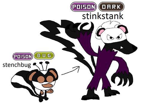 Skunk Pokemons by artistothello on DeviantArt