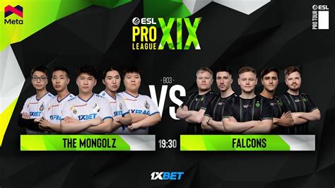 The Mongolz Vs Falcons Esl Pro League S Group Stage Mn Cast