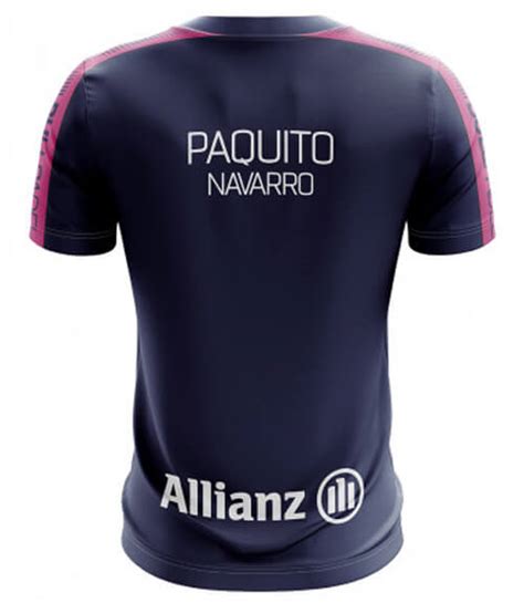 Camiseta Oficial De Paquito Navarro Bullpadel Costibi Azul Noche 2019