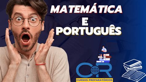 Curso Preparatório Português e Matemática Cr Cursos Preparatorios