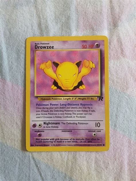 Pokemon Drowzee Set Rocket Kaufen Auf Ricardo