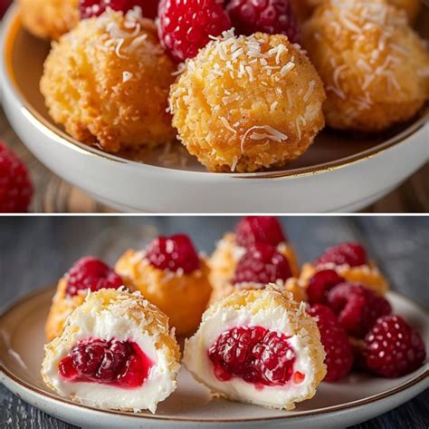 Raspberry Cream Cheese Bites