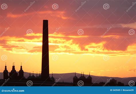 Sunset Edinburgh Scotland stock image. Image of outdoor - 543949