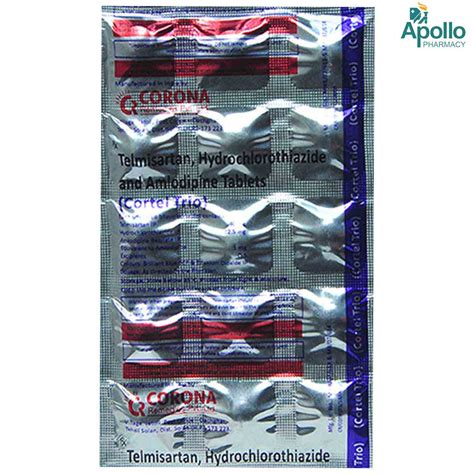 Cortel Trio Tablet S Price Uses Side Effects Composition Apollo