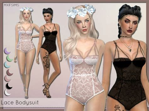 Mxfsims Lace Bodysuit