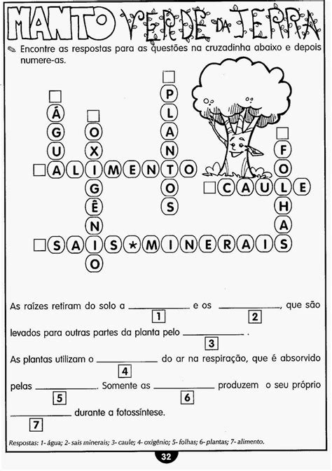 Escola Tiragem Portal Atividades De CiÊncias Plantas FotossÍntese