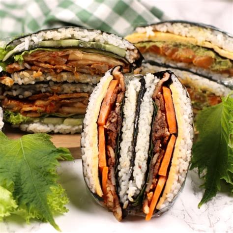 Folded Kimbap Korean Tortilla Hack Fun VIRAL That Cute Dish