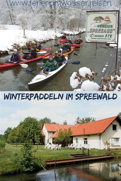 Geheimtipp Winter im Spreewald zugefrorene Fließe Schlittschuh