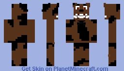 (Nightmare Freddy) Minecraft Skin