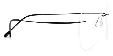 Aviator Black Eyeglasses