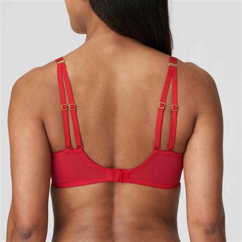 Soutien Gorge Embo Tant Armatures Broderie Fantaisies Rouge Prima