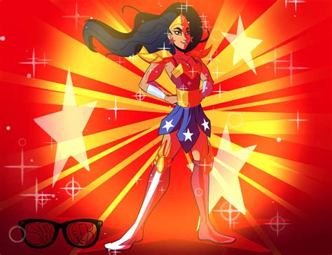 Dc Superhero Girls Wonder Woman By Sugargeek1819 On Deviantart