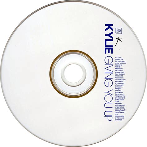 Car Tula Cd De Kylie Minogue Giving You Up Australian Edition Cd