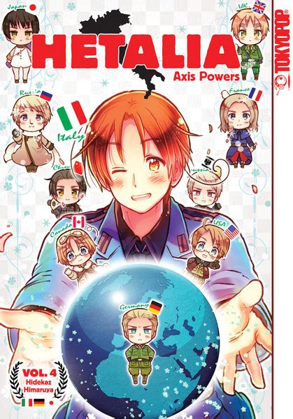 Hetalia Axis Powers Manga Volume 4 Rightstuf