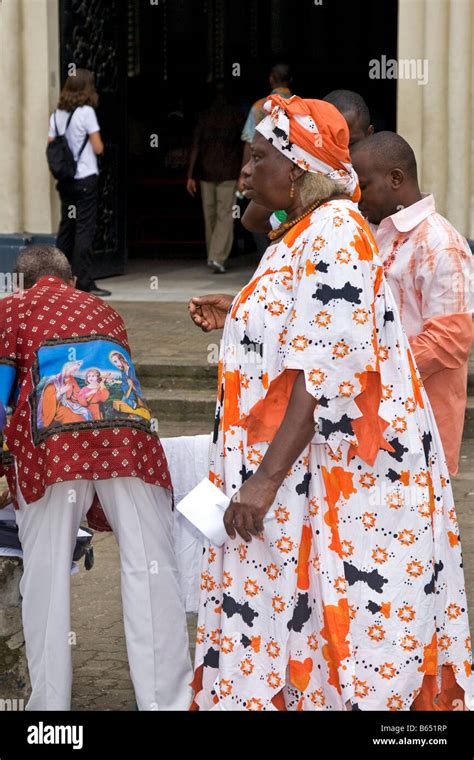 Catholic cathedral Douala Cameroon Africa Stock Photo - Alamy