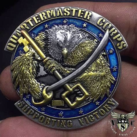 Us Army Quartermaster Branch Military Challenge Coin