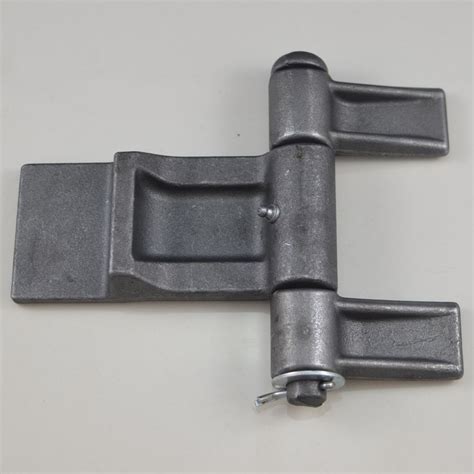 H92 Weld On 3 Piece Heavy Duty Forged Steel Flag Hinge 6