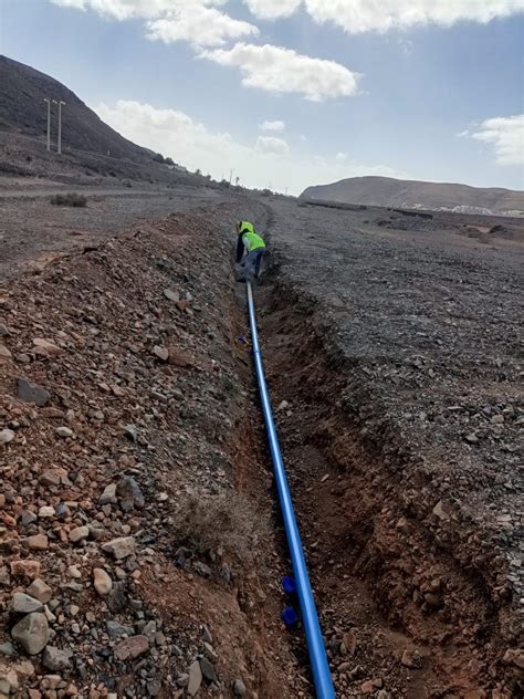 El CAAF renueva tuberías para la mejora en la distribución de agua en