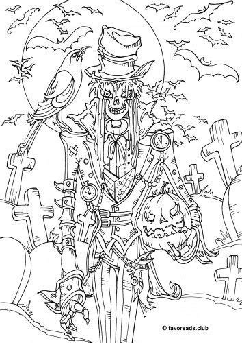 Adult Halloween Coloring Books Adultcoloringbookz