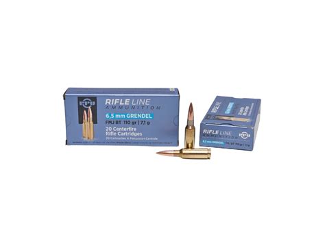 Prvi Ppu Mm Grendel Ammo Fmj Boat Tail Ct Box