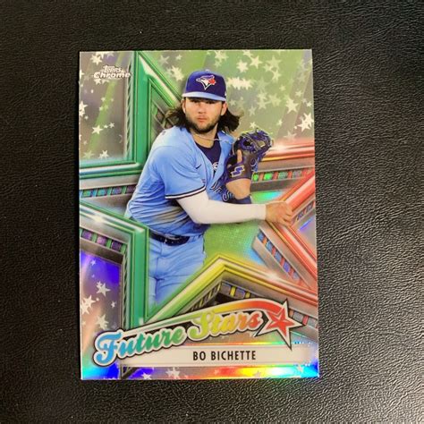 Bo Bichette Topps Chrome Future Stars B Fs Toronto Blue Jays Ebay