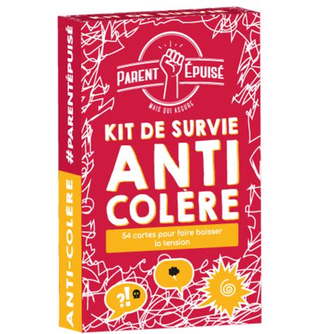 Parent Puis Kit De Survie Anti Col Re Le Petit Caribou