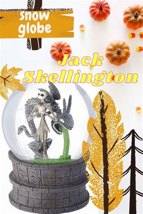 Jack Skellington Snow Globe - Cheery Room