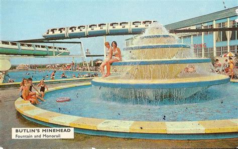 Butlins Minehead Pool Fountain Butlins Butlins Holidays British