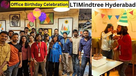 Ltimindtree Hyderabad Office Team Celebrated My Birthday Mindtree