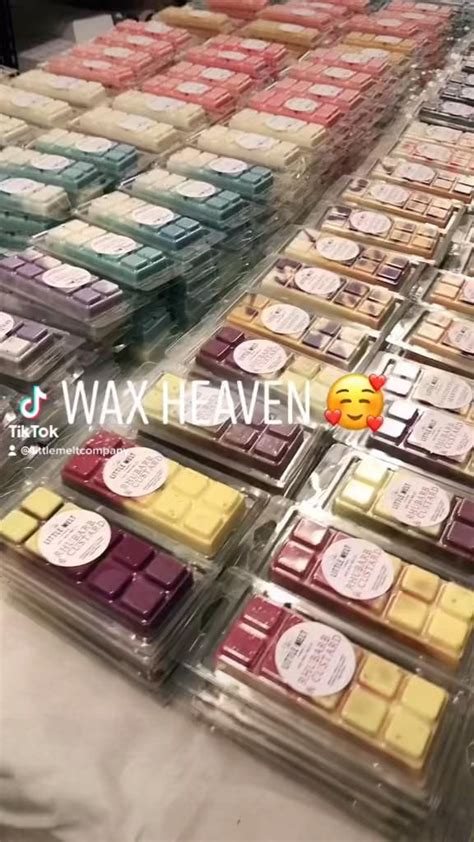 Wax Melt Bar Heaven Video Handmade Wax Melts Candle Wax Melts Diy