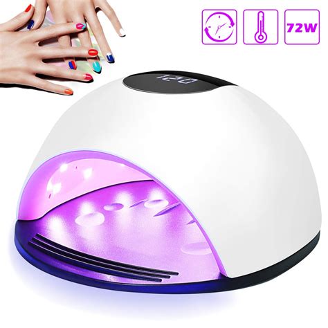 Lampada Unghie Uv Led Nivlan 72w Fornetto Professionale Per Manicure Ilgrandebazar It