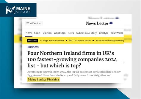 Company News - Maine Group Website