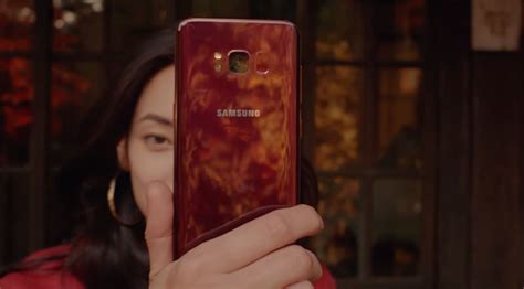 Samsung S Stunning Burgundy Red Galaxy S8 Is Now Available In Korea