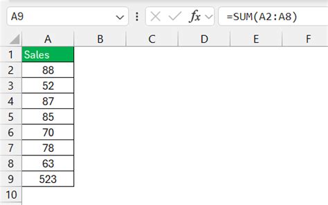 How To Add Numbers In Excel Myexcelonline