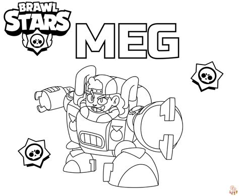 Dibujos Para Colorear De Brawl Stars Gratis Para Niños Los Mejores