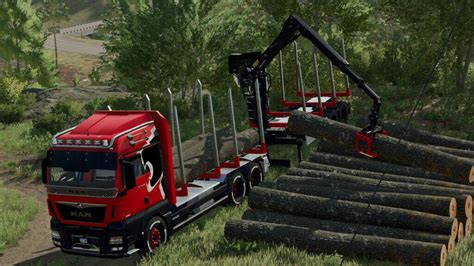 MAN TGX Forst Spezial LS22 KingMods