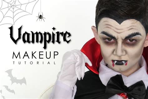 Easy Kids Vampire Makeup Tutorial - Mad Halloween