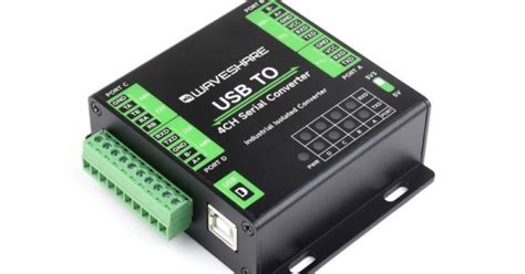 Buy Industrial Usb To 4 Ch Serial Converter Original Ft4232hl Chip Supports Usb To Rs232485