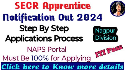 How To Apply Secr Nagpur Division Railway Apprentice In Telugu By