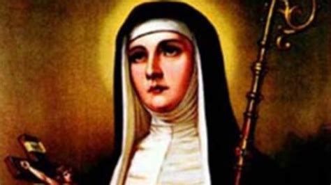 Santa Matilda De Hackeborn Chamada De O Rouxinol De Deus E A Promessa